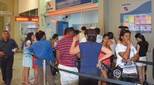 Rondonopolitanos lotaram as lotéricas até no último minuto - Foto: Ricardo Costa / AGORA MT