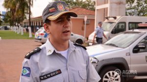 Coronel fala sobre o policiamento do final de ano em Rondonópolis Foto: Ronaldo Teixeira/AGORAMT