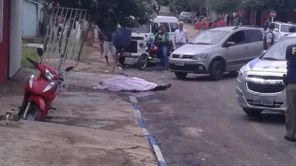 Homem é assassinado em Alto Araguaia- Foto: você repórter 