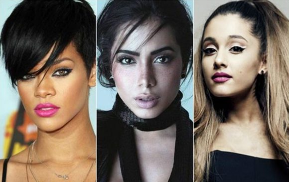Rihanna, Anitta e Ariana Grande são as mulheres mais ouvidas do Spotify no Brasil Foto: Reprodução/Instagram