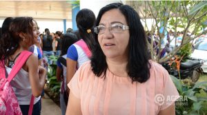 Diretora da Escola Estadual Francisca Barros de Carvalho, Odete Aparecida da Silva Paula - Foto : Varlei Cordova / AGORA MT