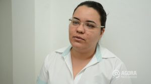 Enfermeira Julia Martins - Foto: Varlei Cordova/ AGORA MT