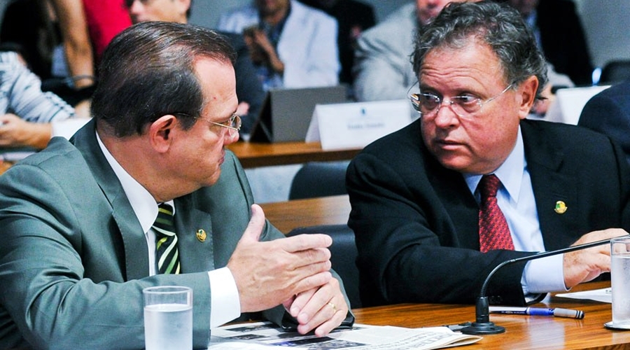 Wellington Fagundes e Blairo Maggi - Foto: Agência Senado