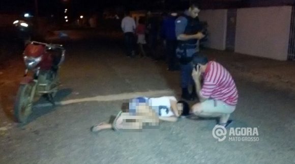 Vítima de assalto baleada aguardava socorro - Foto : José Antônio Araujo / AGORA MT