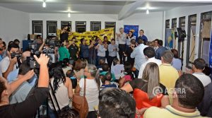 Populares em convenção do PSDB - Foto : Messias Filho / AGORA MT