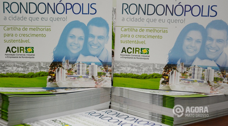 Lançamento da cartilha ACIR Rondonópolis - Foto: Varlei Cordova/AGORAMT