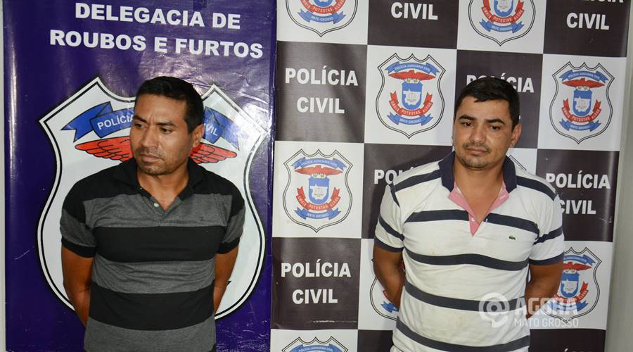 PJC prende suspeitos de estelionato em Mato Grosso - Foto: Ronaldo Teixeira/AGORAMT