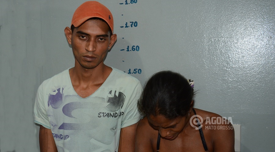 Suspeitos presos trafico de drogas - Foto : Varlei Cordova / AGORA MT