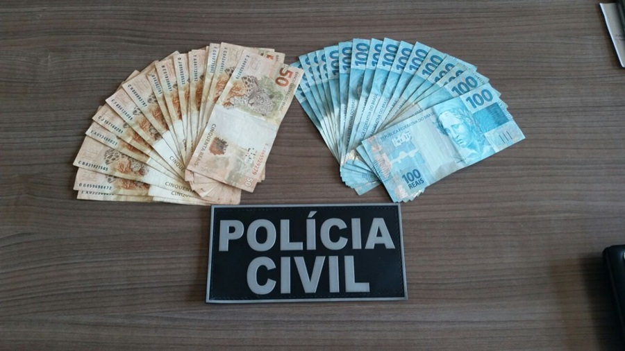 Dinheiro do esquema - Foto: divulgação / PJC