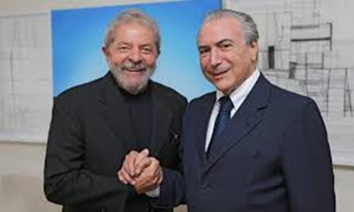 Imagem: Lula e Temer