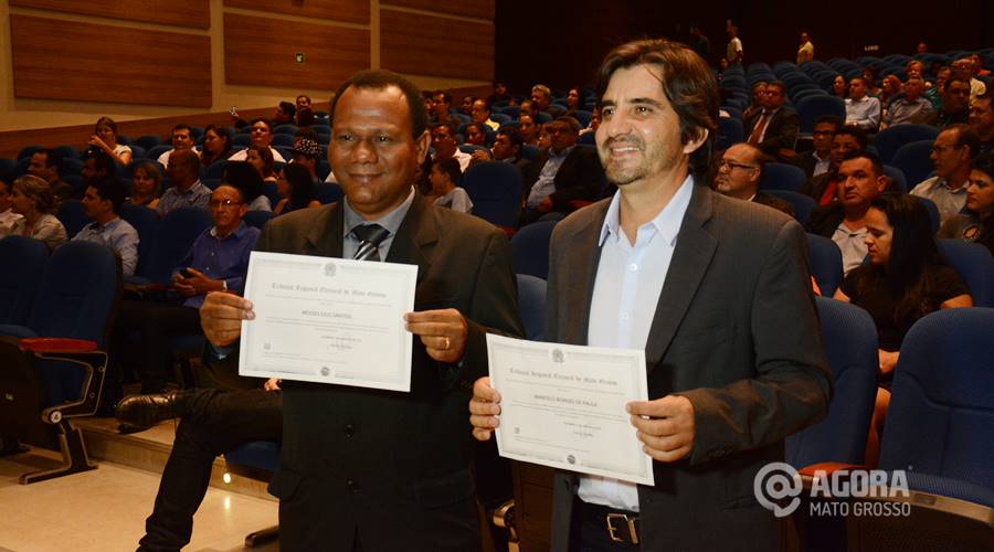 Imagem: Prefeito eleito de Juscimeira Moises do Santos e Marcelo de Paula seu vice