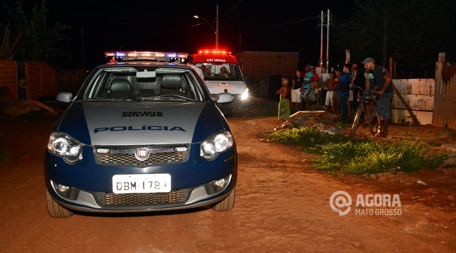 Tentativa de homicídio no bairro Alfredo de Castro - Foto : Messias Filho / AGORA MT