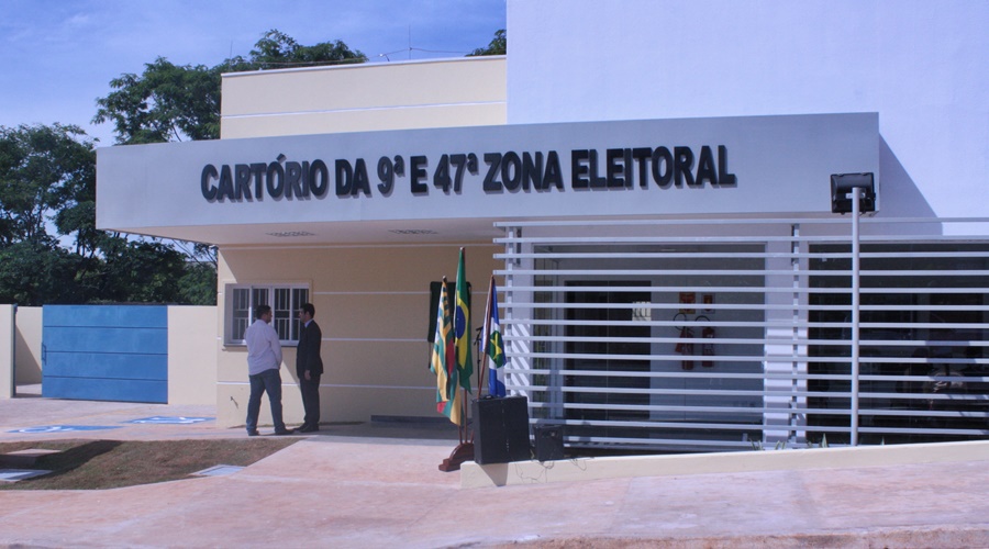 Imagem: cartório da 9 e 47 zona eleitoral barra do garças