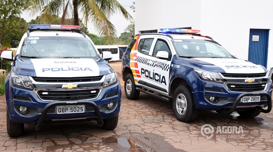 Novas viaturas para a patrulha Rondon PMMT - Foto: Varlei Cordova/ AGORA MT