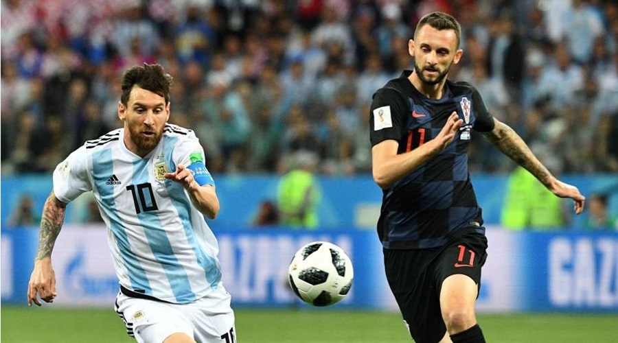 Argentina foi derrotada pela Croácia - Foto/AFP
