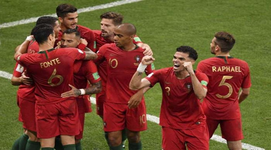 Portugal e Irã empataram de 1 a 1 - Foto/AFP