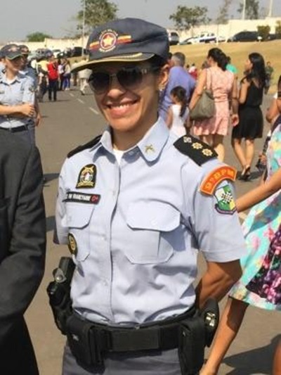 Imagem: tenente coronel PM Francyanne Siqueira Chaves Curvo