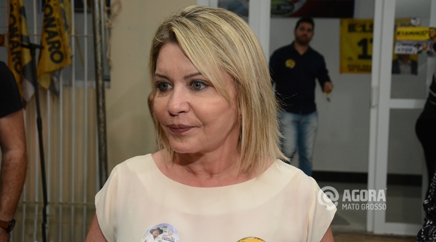 Selma Arruda candidata ao senado - Foto: Messias Filho / AGORA MATO GROSSO