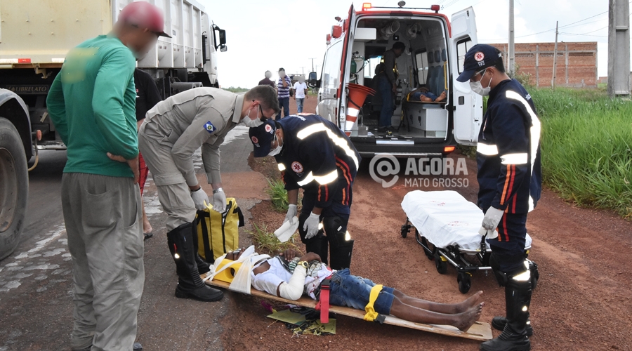 As duas vítimas estavam indo soltar pipa - Foto: Ricardo Costa / AGORA MATO GROSSO