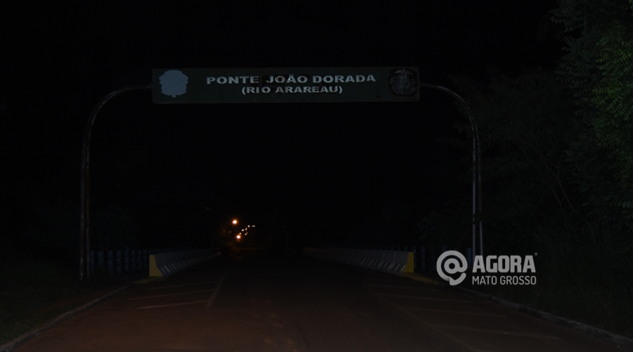 Ponte João Dorada sobre o rio Arareau - Foto: Messias Filho / AGORA MATO GROSSO