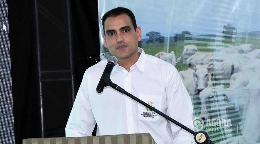 Imagem: Ailon presidente do Sindicato Rural