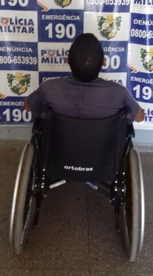 Imagem: Cadeirante preso pela pm por atos obsenos e ameaça na Vila Operária 