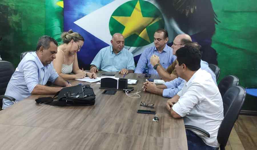 Imagem: reunião do psdb cuiabá