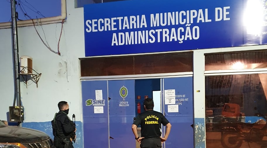 Imagem: OPERAÇÃO PF realiza operação contra desvios de recursos públicos em Confresa
