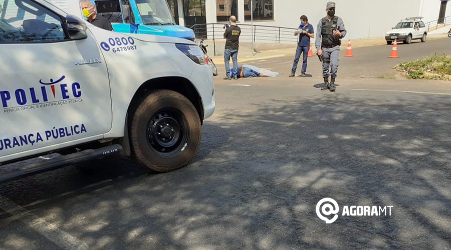 Imagem: Acidente entre moto e caminhao Ganhador do MTCAP morre durante acidente em Rondonópolis