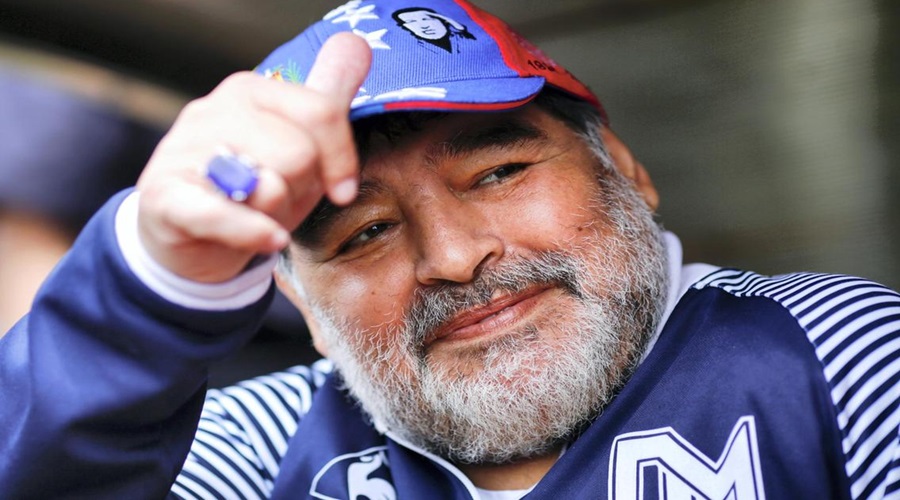 Imagem: Maradona Ídolo argentino Maradona morre vítima de uma parada cardiorrespiratória