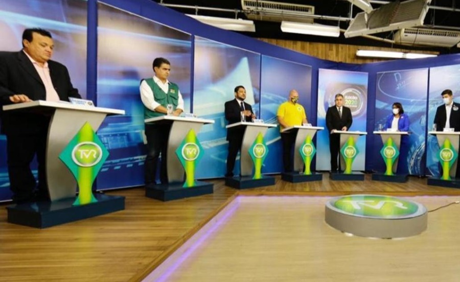 Imagem: debate em Cuiaba Emanuel muda de ideia e participa do debate na TV Vila Real