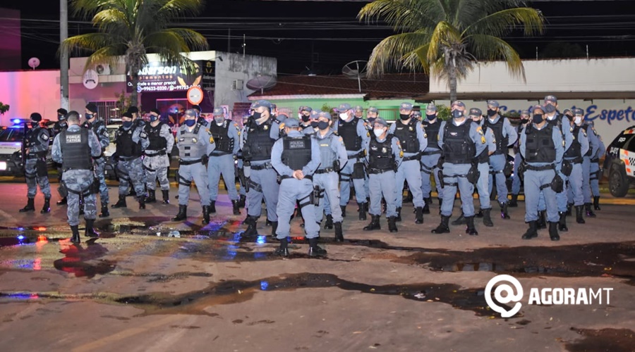 Imagem: operacao pm PM intensifica policiamento pelo 2º dia em Rondonópolis