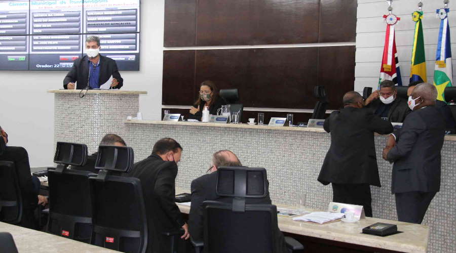 Imagem: camara sessao Câmara Municipal rejeita projeto de realinhamento do IPTU em Rondonópolis