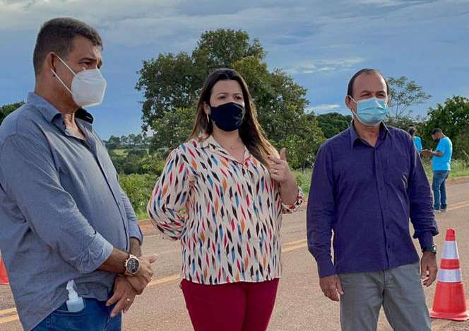 Imagem: guiratinga prefeito prescamara Guiratinga implanta barreira sanitária para conter o avanço da pandemia