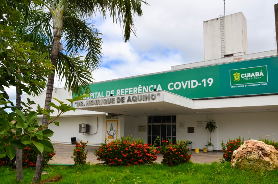 Imagem: hospital referencia cuiaba Município afirma que 44% dos leitos estão ocupados por pacientes do interior
