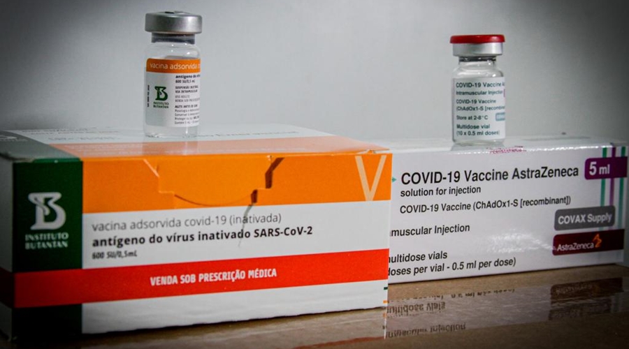 Imagem: 26 03 2021 Mato Grosso recebe mais 549 mil doses de vacinas Coronavac e AstraZeneca 62 Rondonópolis precisa de mais de 6,5 mil doses da Coronavac