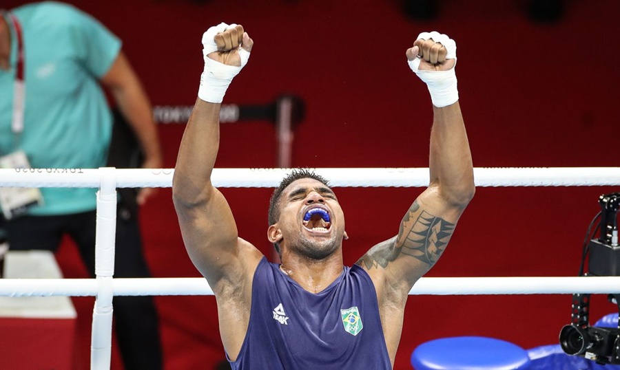 Imagem: Boxe brasileiro garante medalha no oitavo dia