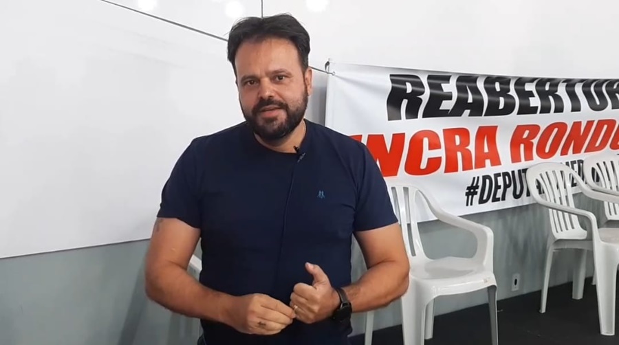 Imagem: Deputado Claudinei Delegado Claudinei defende a reativação da unidade avançada do Incra de Rondonópolis