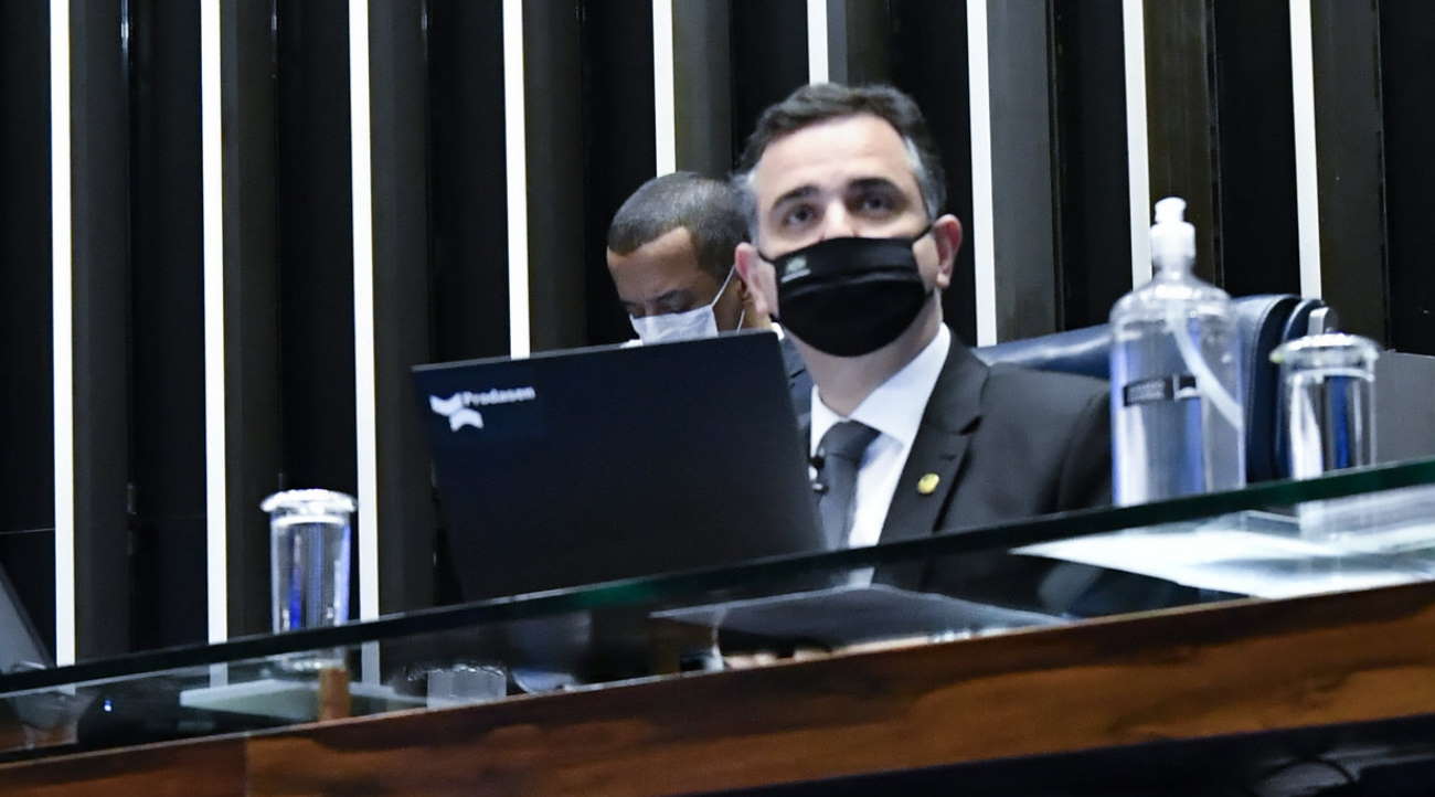 Imagem: rodrigo pacheco Presidente do Senado prorroga 'Auxílio Brasil' e outras 3 medidas provisórias