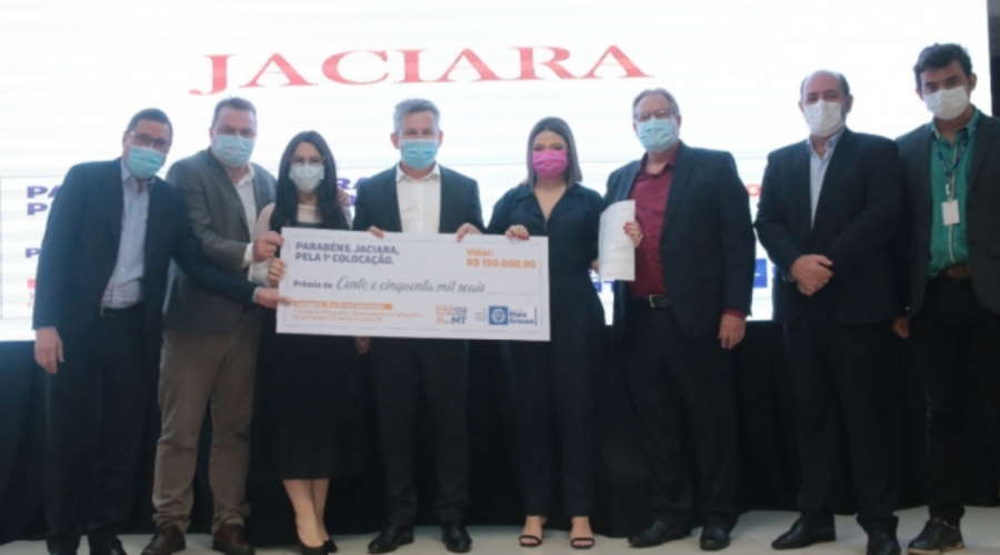 Imagem: Jaciara imunizamais Jaciara recebe prêmio por liderar vacinação entre municípios com até 30 mil habitantes