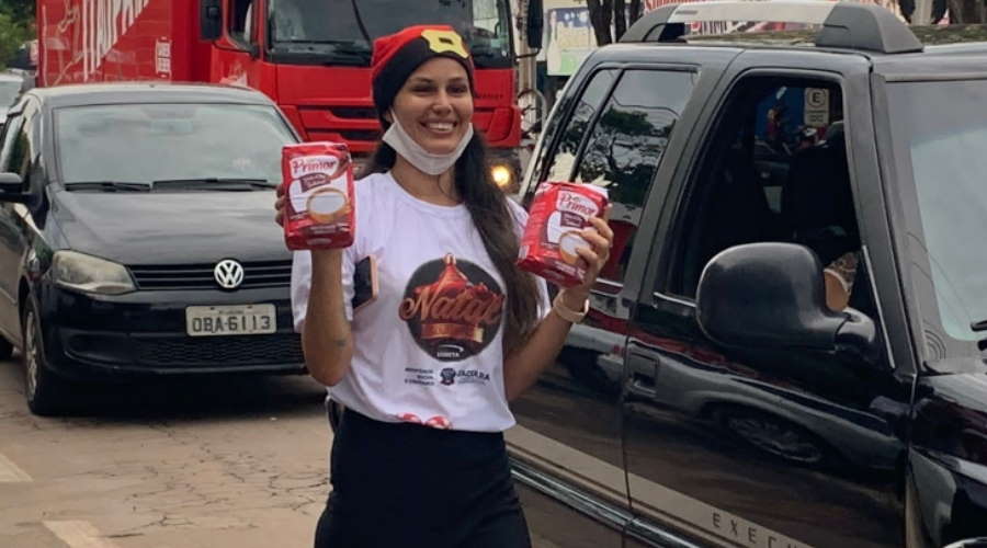 Imagem: campanha jaciara Jaciara vai sortear carro e moto para quem doar alimentos não perecíveis