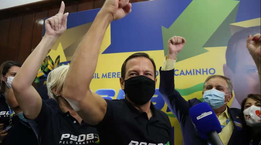 Imagem: doria psdb Dória vence prévias do PSDB e faz críticas a Lula e Bolsonaro