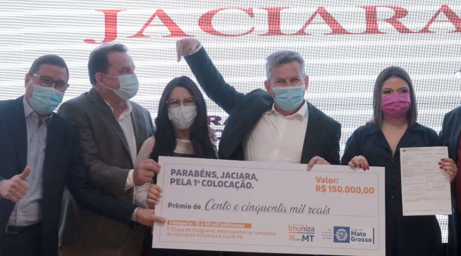 Imagem: jaciara premio Jaciara suspende uso obrigatório de máscaras em locais abertos