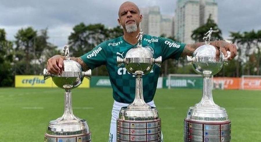 Imagem: Felipe Neto ueria seguir no Palmeiras O atual capitão Felipe Melo não permanecerá no Palmeiras em 2022