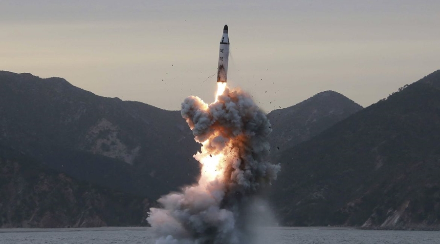 Imagem: 05786632 EUA impõem sanções a norte-coreanos e russos após testes de mísseis