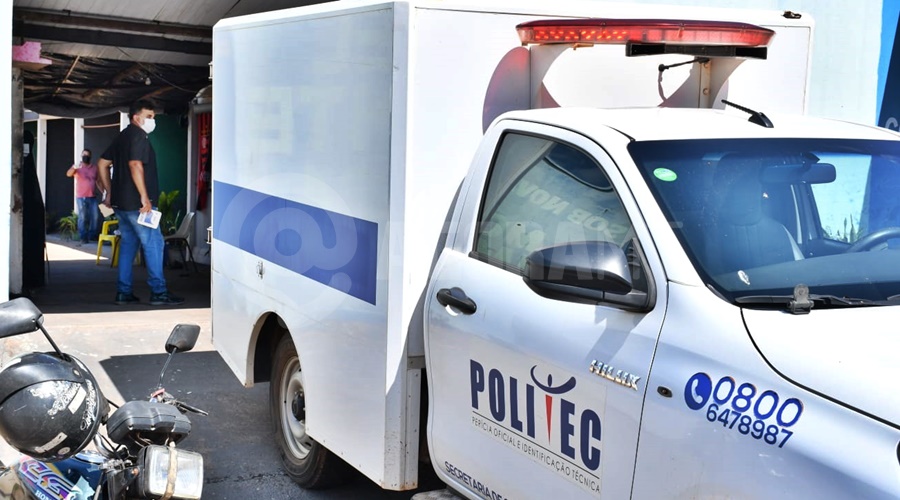 Imagem: politec local Populares encontram mulher morta em antigo motel em Rondonópolis