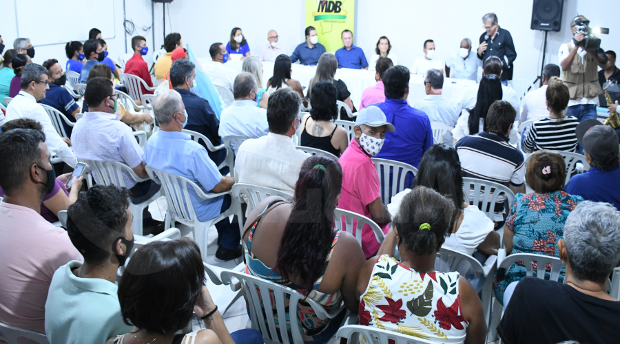 Imagem: encontro mdb Bezerra comanda encontro emedebista em Rondonópolis
