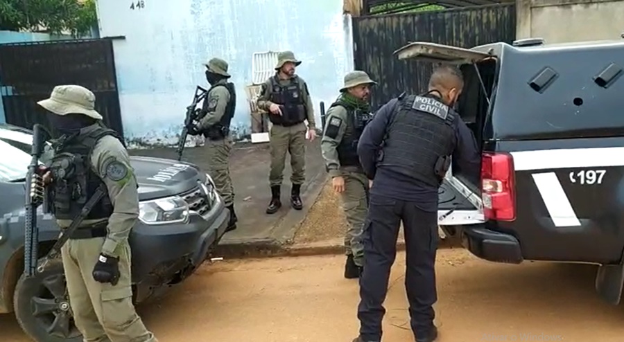 Imagem: Operacao PonteseLacerda Operação cumpre 30 mandados judiciais contra alvos investigados por tráfico de drogas e tortura