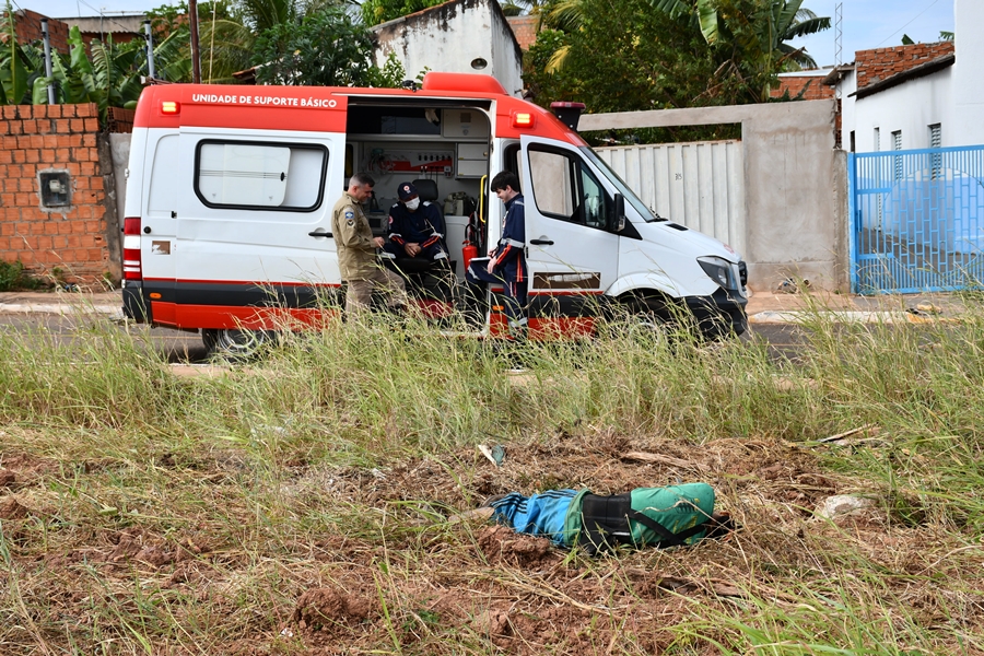Imagem: Vitima morta 1 Jovem é executado com tiro a queima roupa no Jardim das Flores