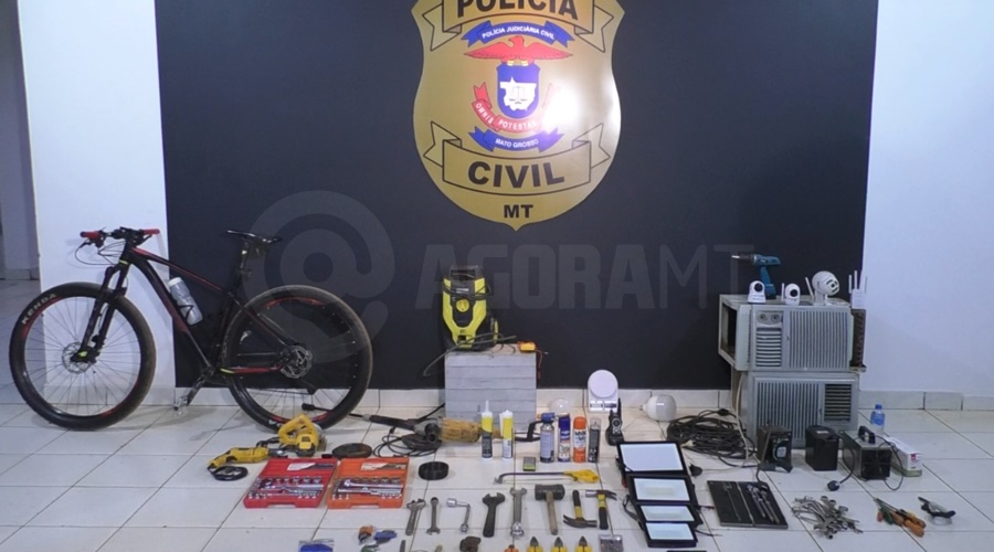 Imagem: acb35774 d455 49b6 9c16 98493c445d03 Funcionário é preso suspeito de furtar equipamentos e ferramentas de empresa